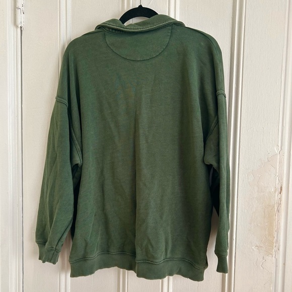 Aerie Polo Collared Oversized Sweatshirt - Picture 5 of 5